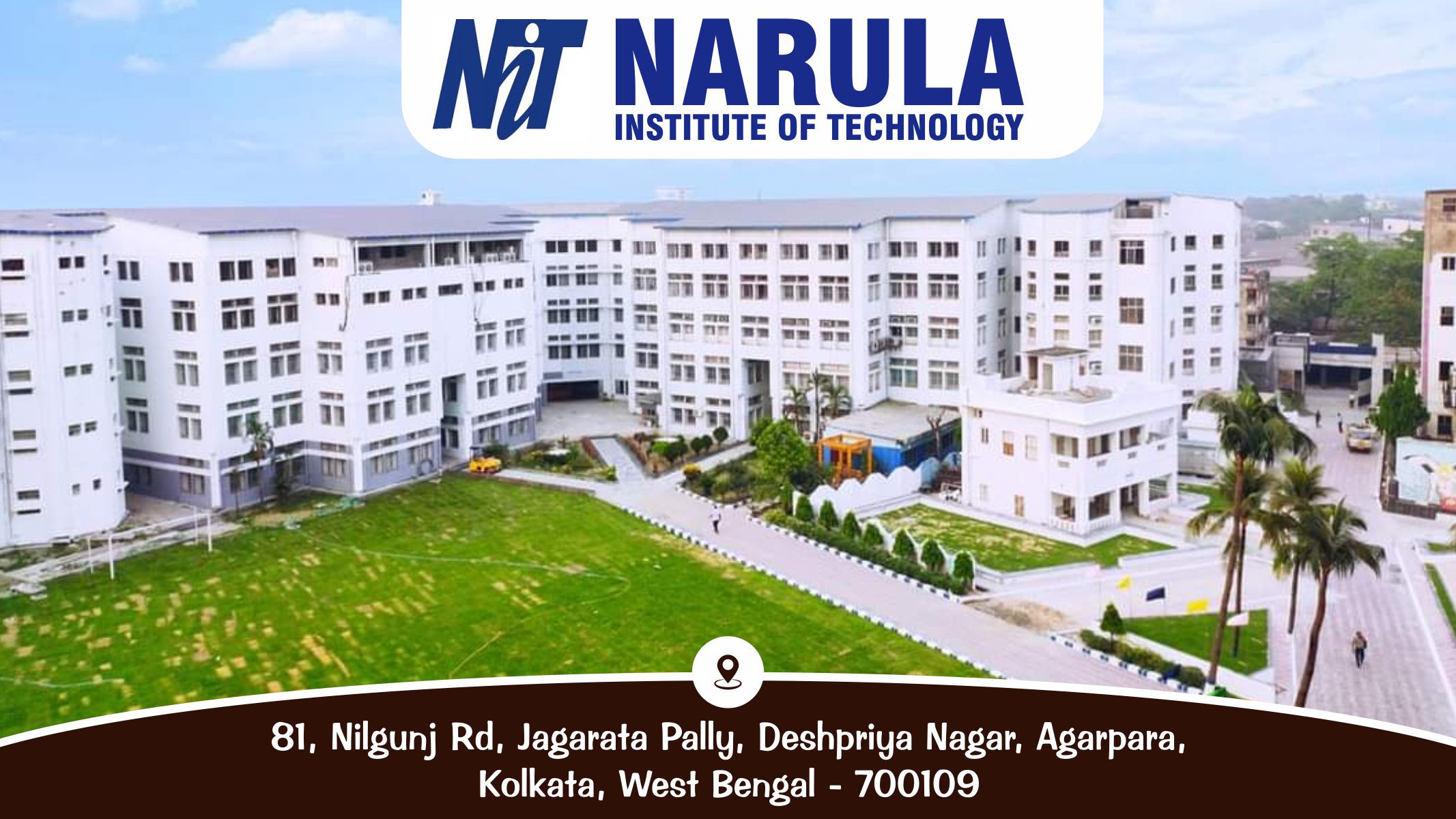 out side view of Narula Institute of Technology – NIT Kolkata